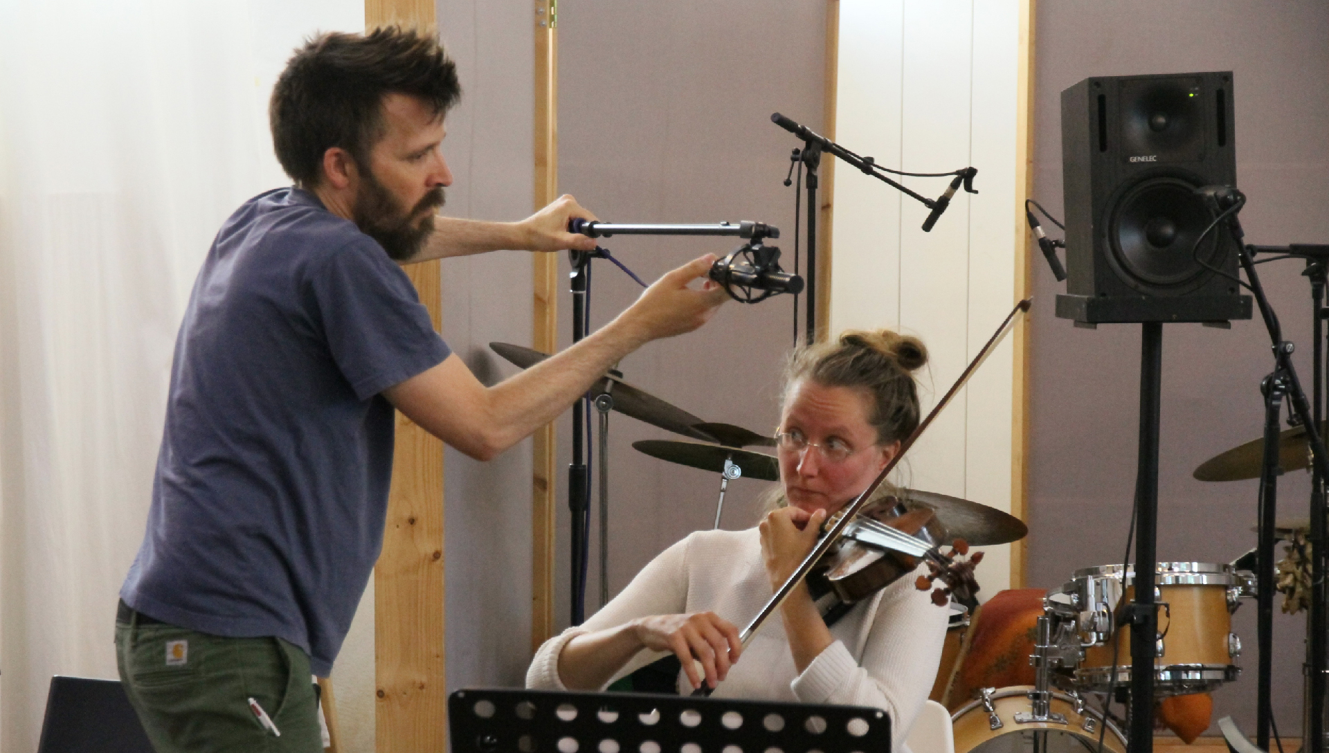 2019-07-08 Ame Zek's 'Unfinished sense of time' im Studio Börne45